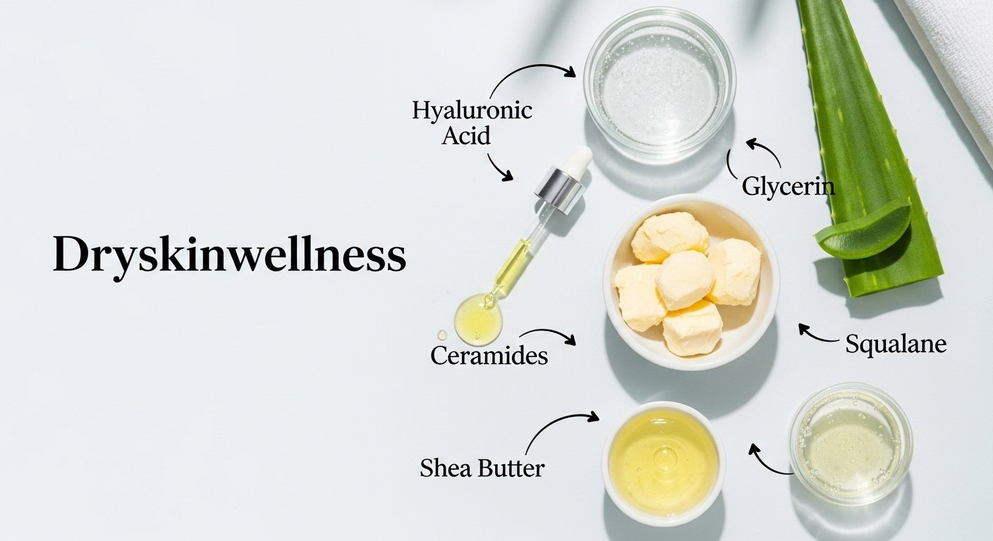 What ingredients are best for dry skin