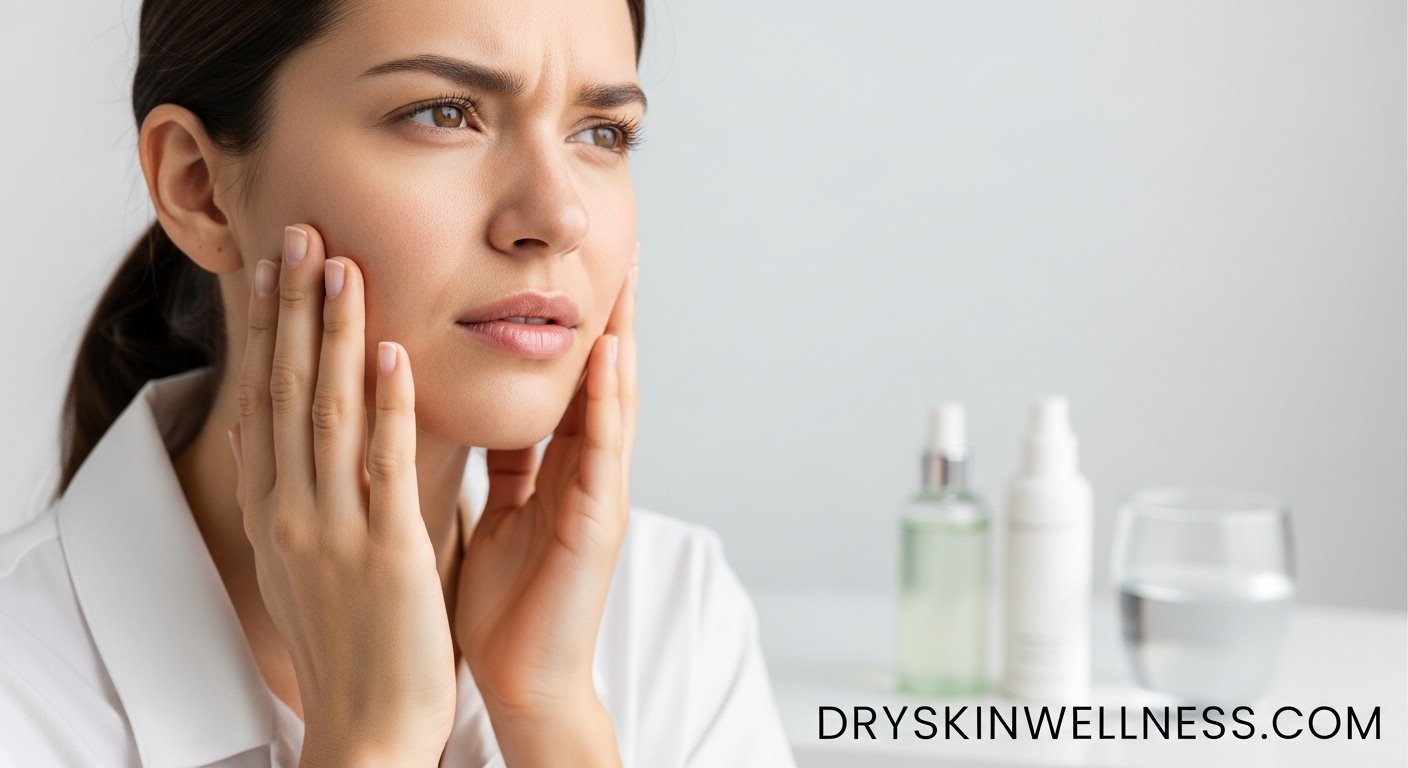 skin feels tight but not dry